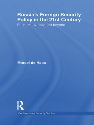 cover image of Russia's Foreign Security Policy in the 21st Century